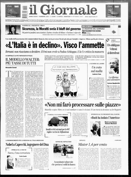 Il giornale : quotidiano del mattino